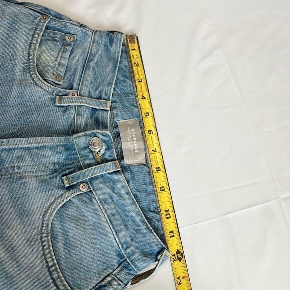 Everlane The Curvy 90’s Straight High Rise Ankle Jeans New Size 24 - Picture 11 of 14